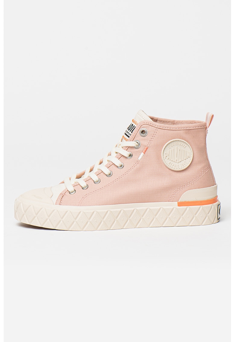 Tenisi din bumbac organic cu logo