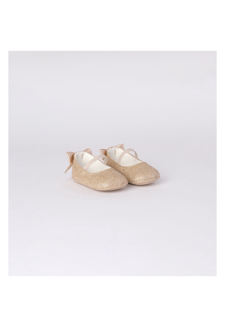 Pantofi eleganti pentru bebe fetita - - Auriu