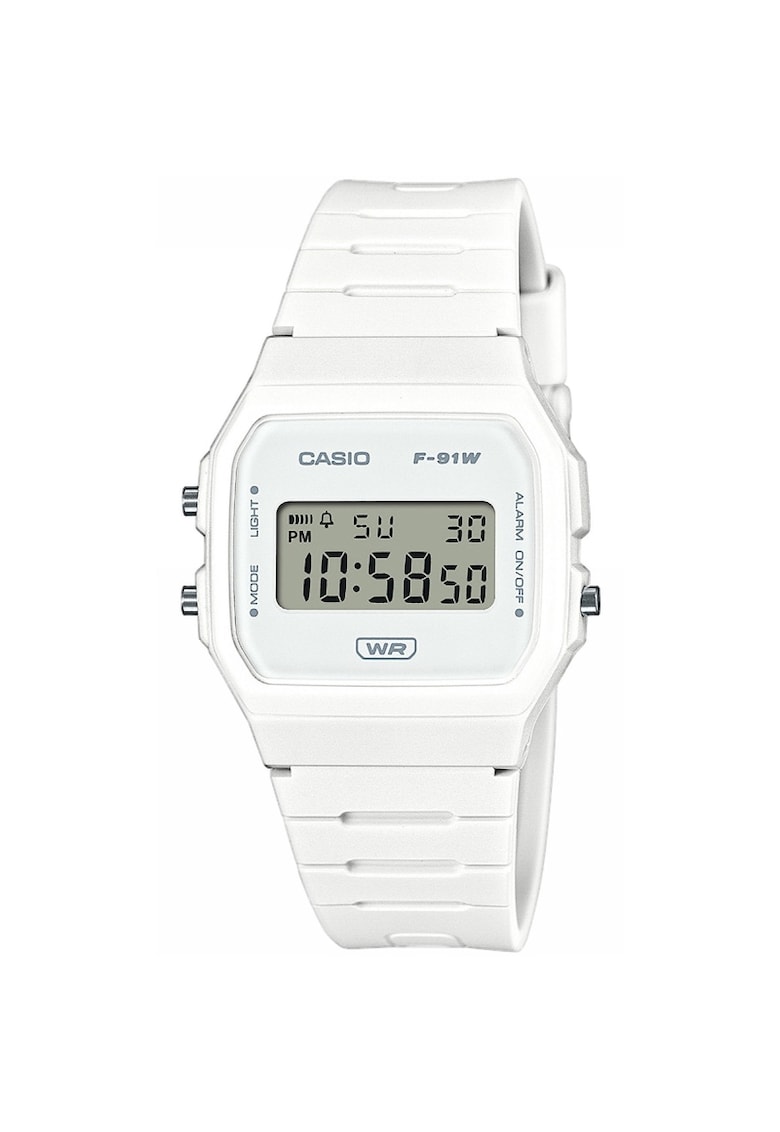 Ceas dama F-91WB-7AEF Quartz Alb