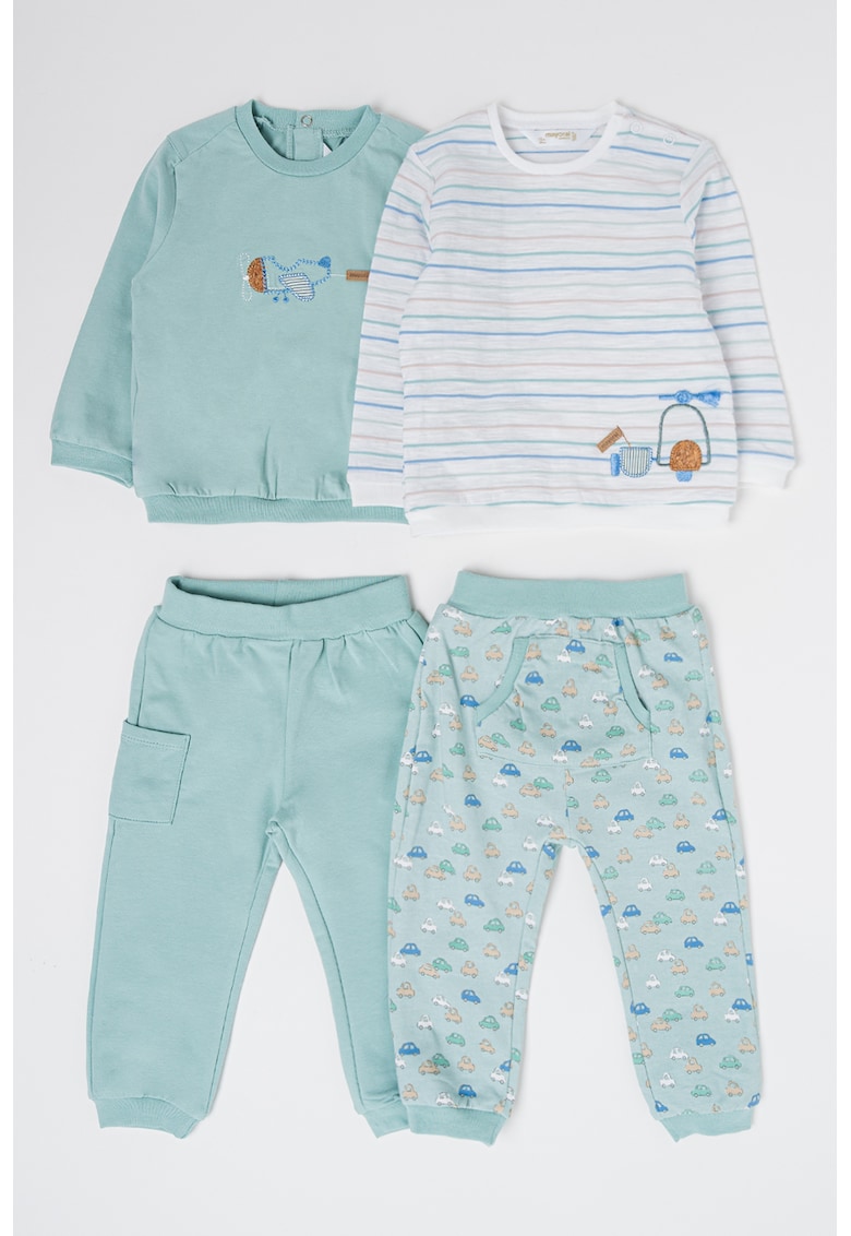 Set de bluza si pantaloni - 4 piese