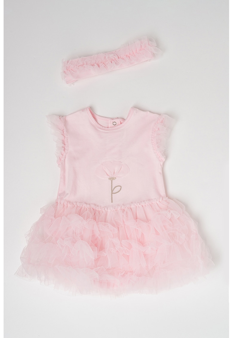 Set de rochie cu tutu si bentita