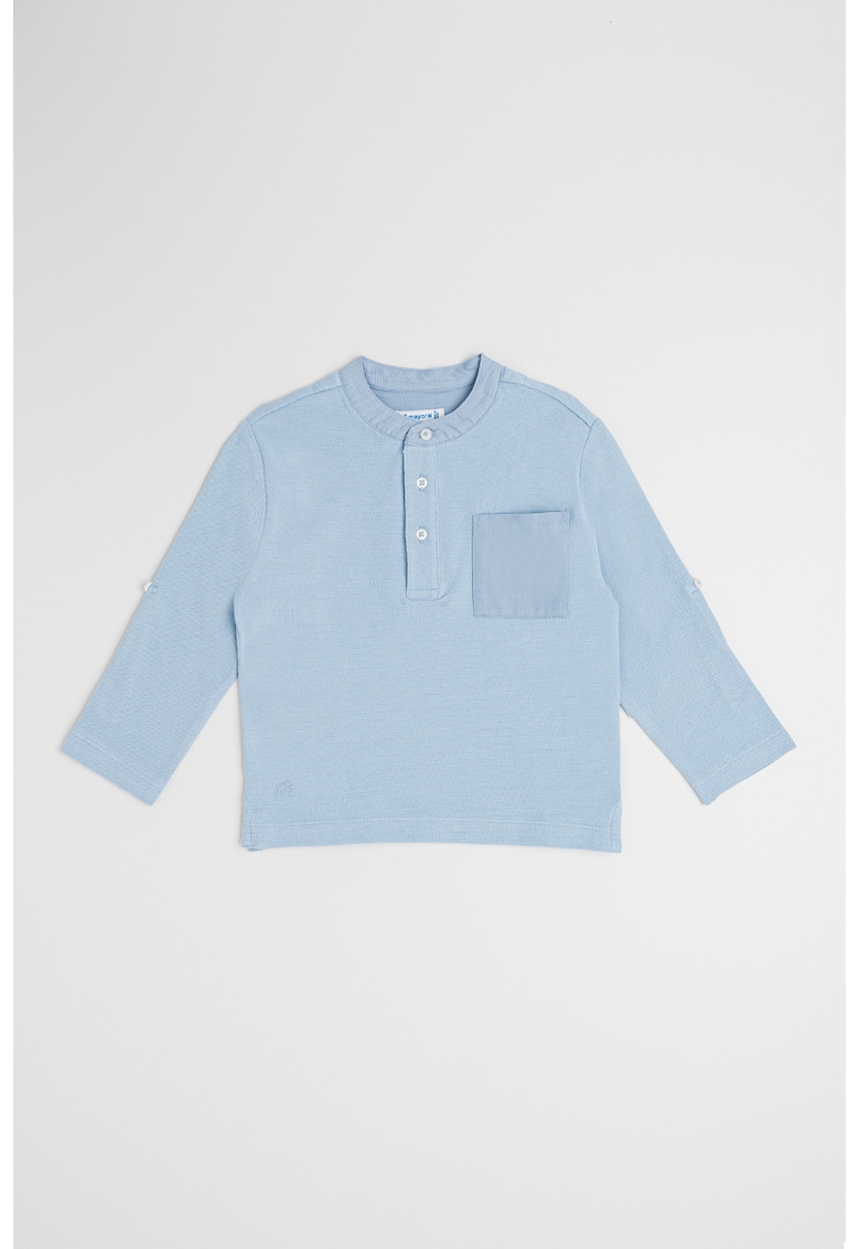 Bluza cu buzunar pe piept