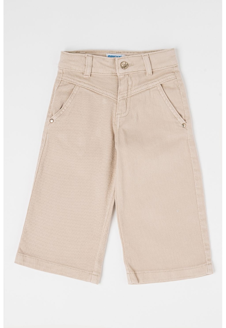 Pantaloni uni cu buzunare oblice