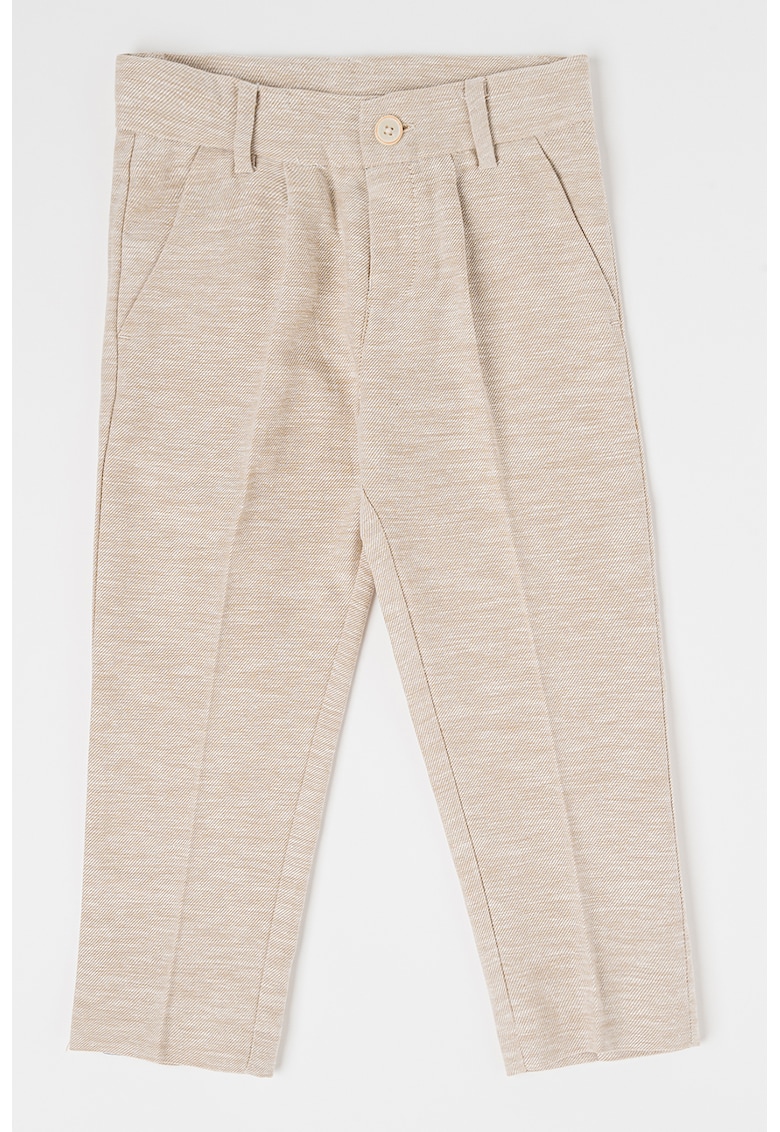 Pantaloni eleganti din amestec de bu -bac si lyocell