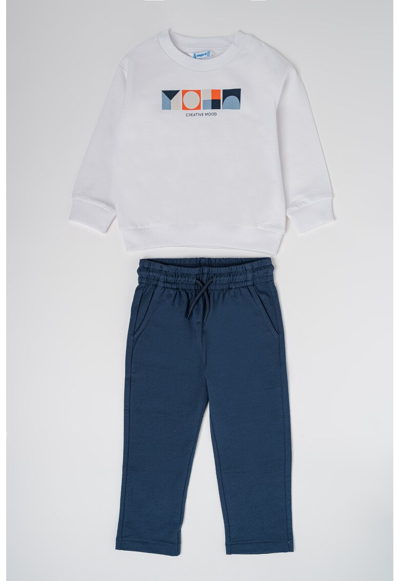 Trening cu pantaloni lungi si snur in talie