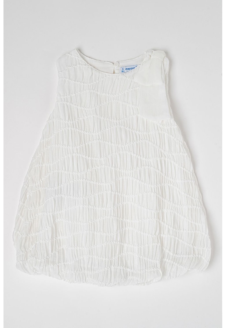 Rochie evazata cu aplicatie funda