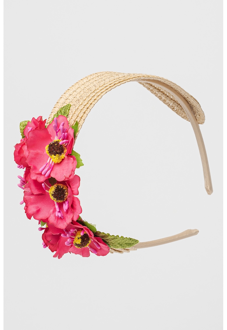 Bentita cu aplicatie florala