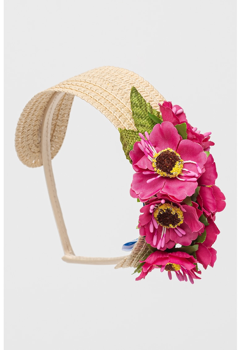 Bentita cu aplicatie florala