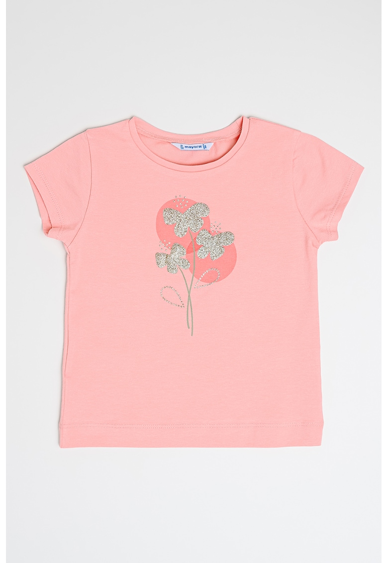 Tricou din amestec de bumbac cu imprimeu