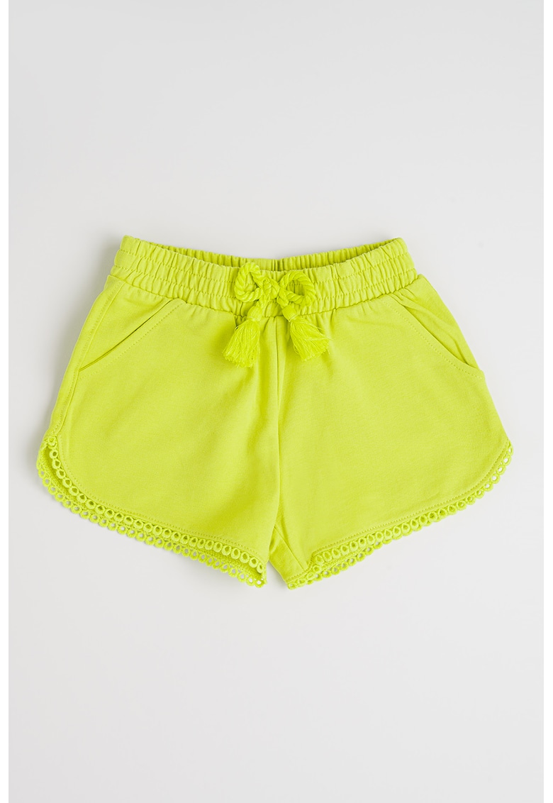 Pantaloni scurti cu snur si canafi