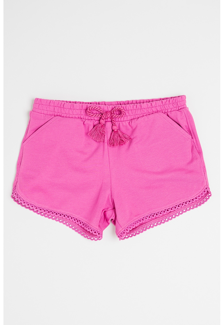 Pantaloni scurti cu snur si canafi