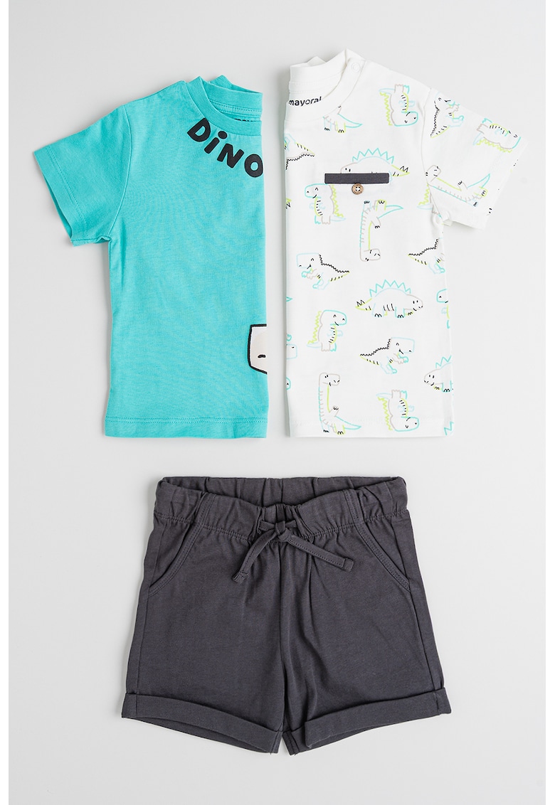 Set de imbracaminte cu imprimeu grafic -3 piese Set de imbracaminte cu imprimeu grafic -3 piese