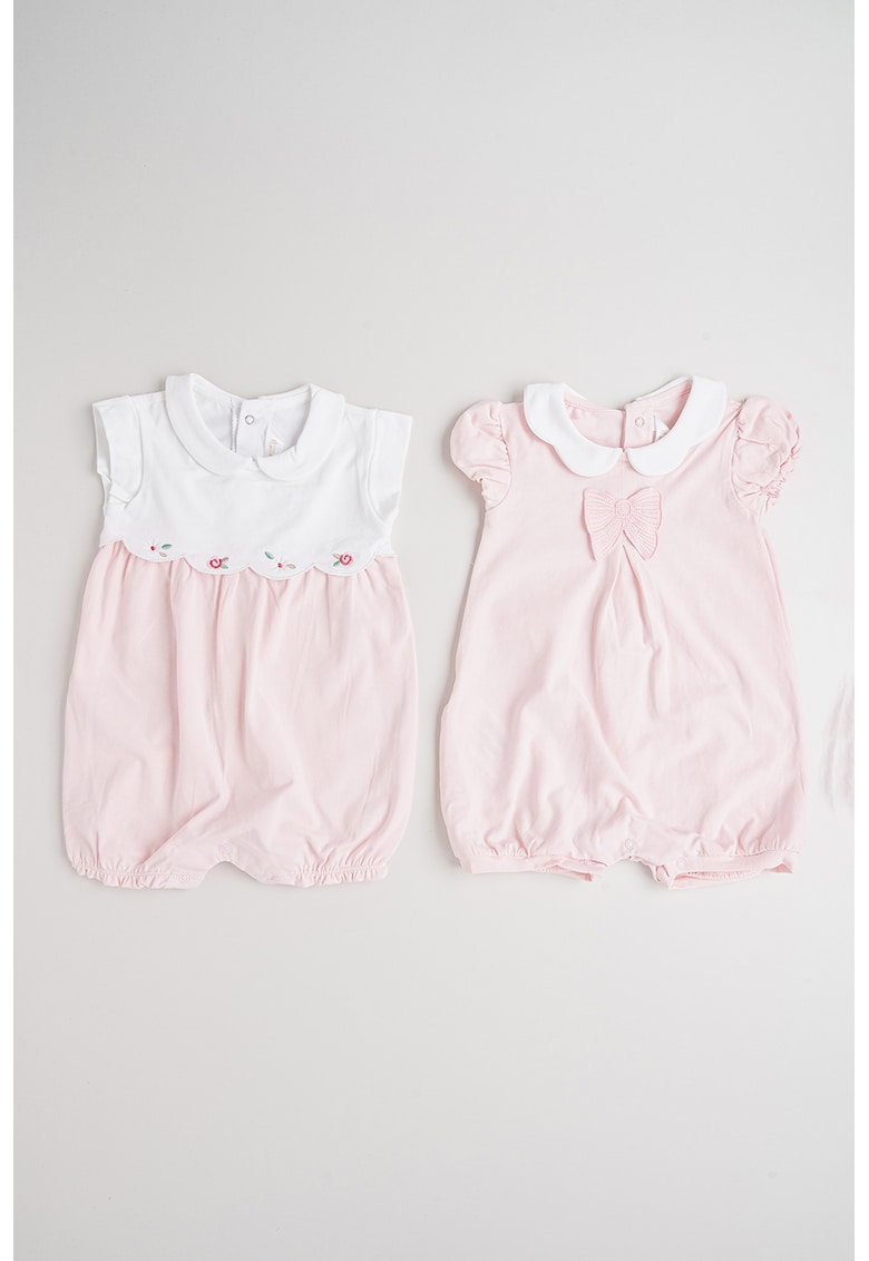 Set de salopete din amestec de bumbac - 2 piese