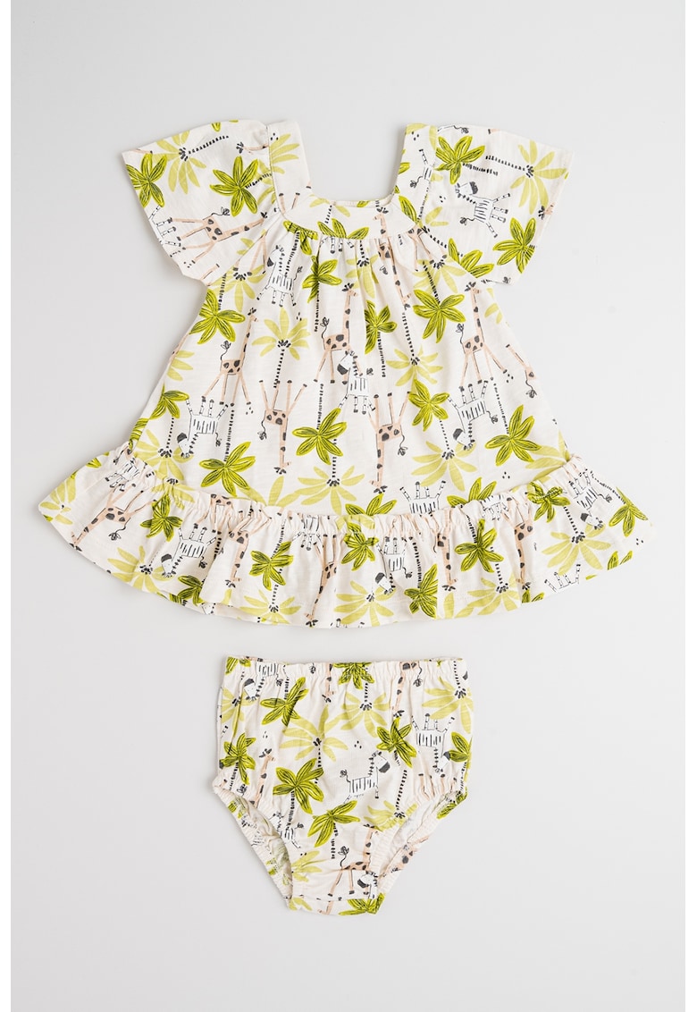 Rochie de bumbac cu model