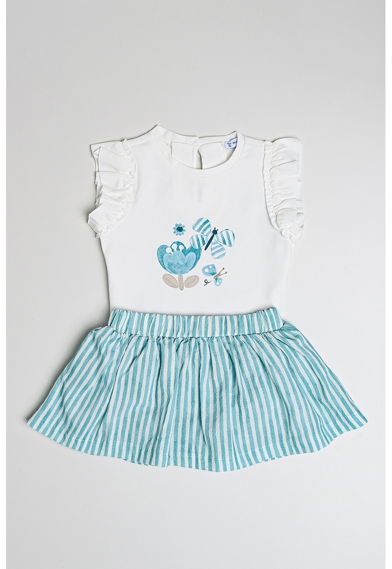 Set de fusta din amestec de bumbac si tricou