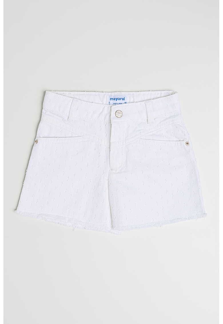 Pantaloni scurti cu model texturat