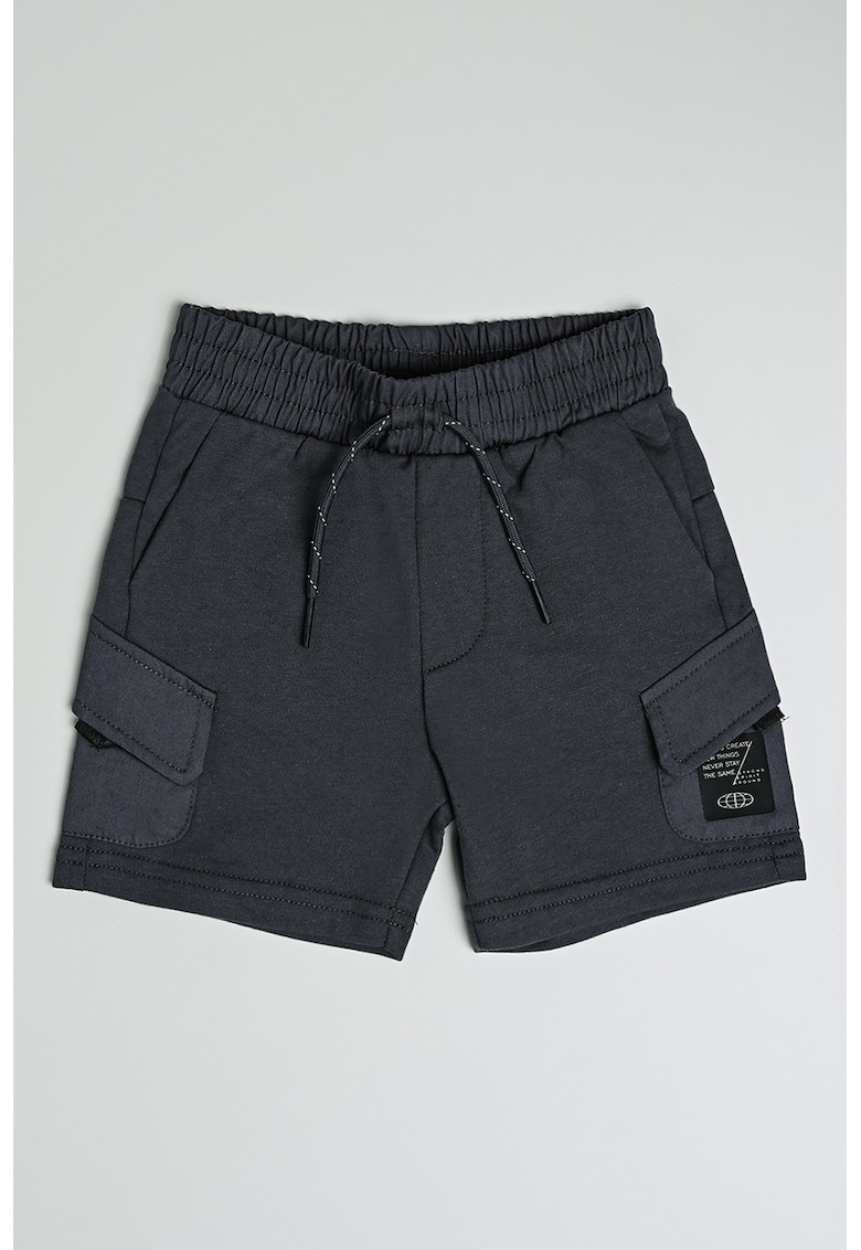 Pantaloni scurti cargo cu snur