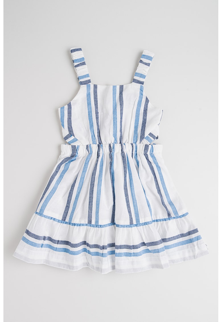 Rochie evazata cu model in dungi