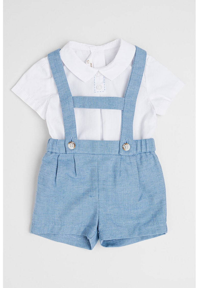 Set de pantaloni scurti si tricou din bumbac