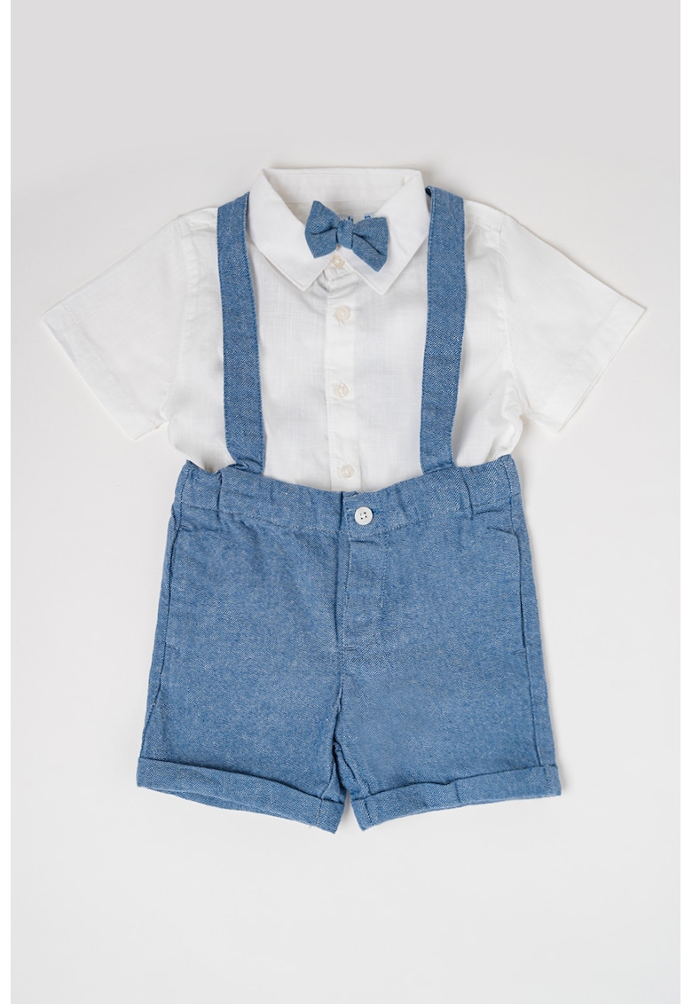 Set de camasa - salopeta si papion