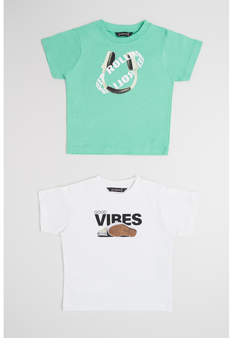 Set de tricouri de bumbac - 2 piese