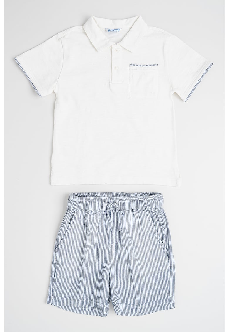 Set de tricou polo si pantaloni scurti