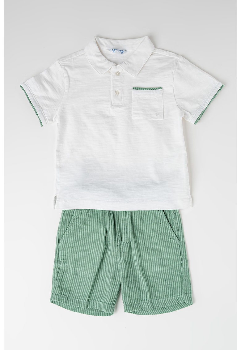 Set de tricou de bumbac si pantaloni scurti