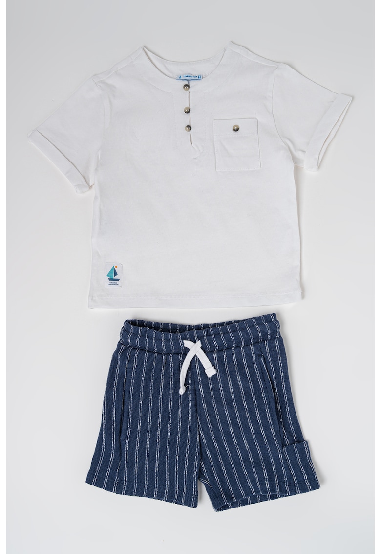 Set de tricou de bumbac si pantaloni