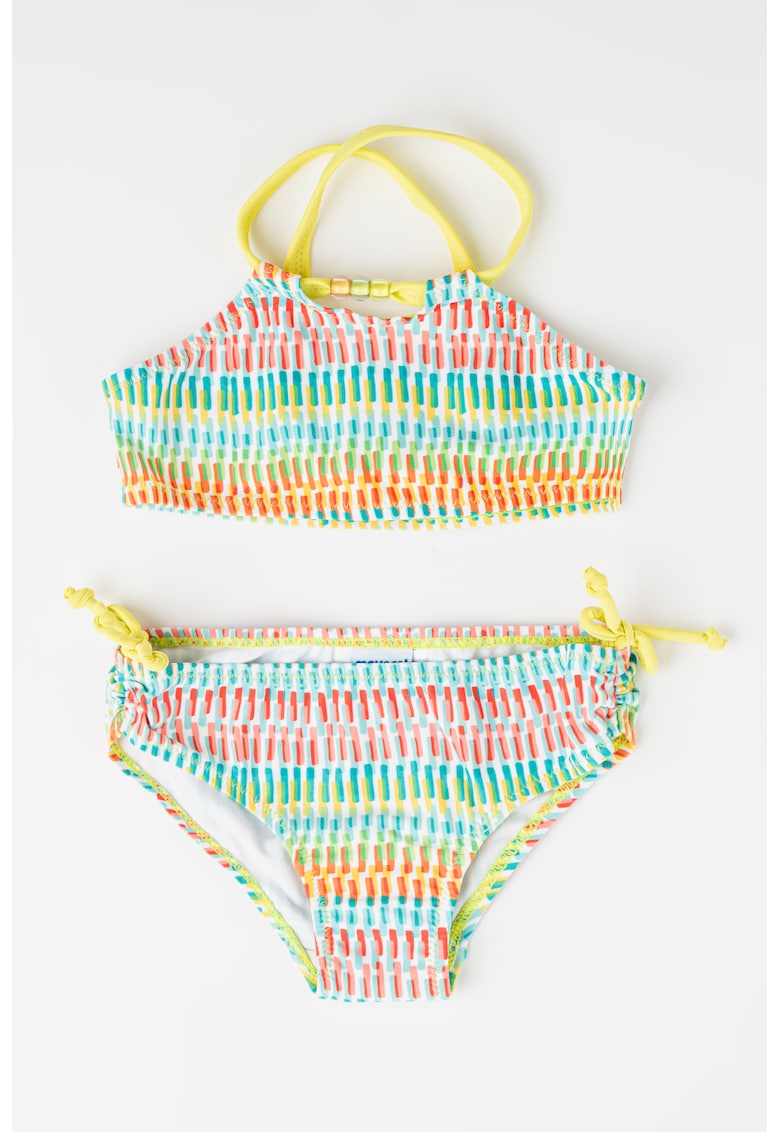 Costum de baie intreg cu bretele incrucisate