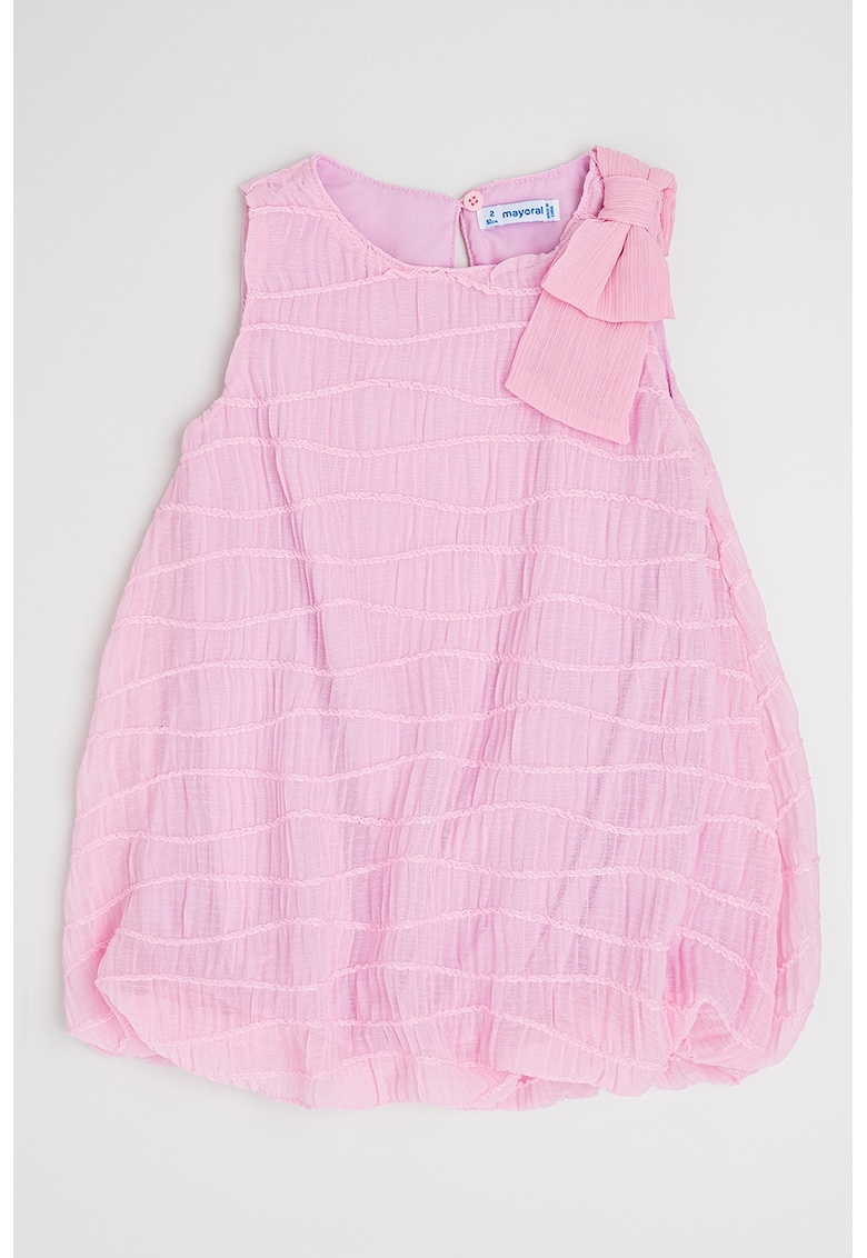 Rochie evazata cu aplicatie funda