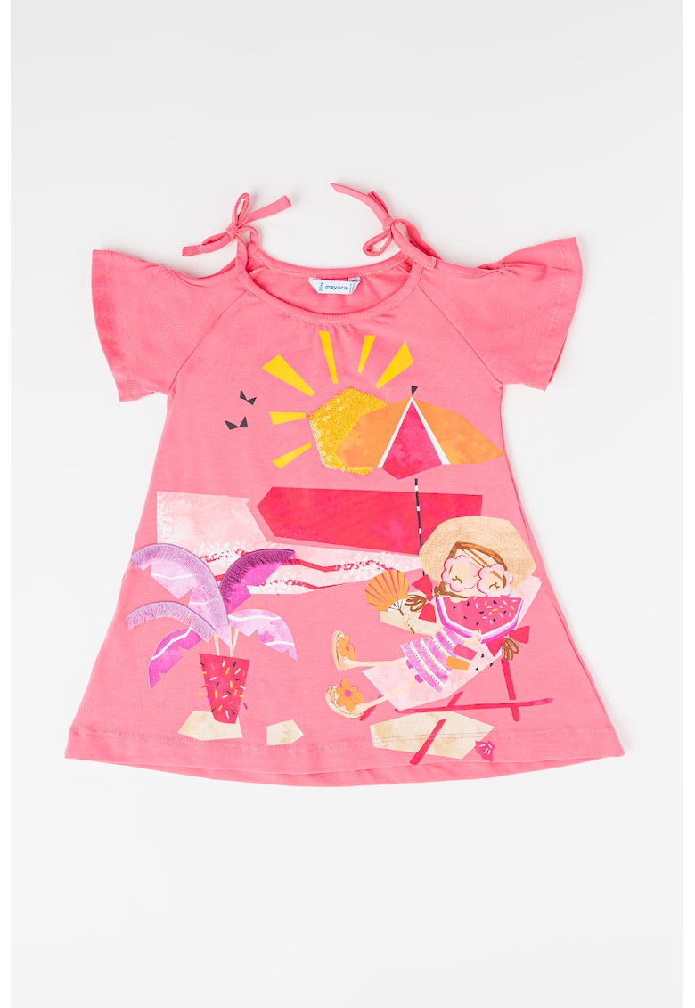 Rochie cu model si funda