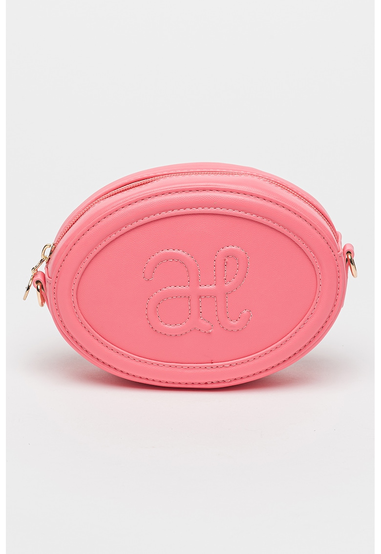 Geanta crossbody cu bareta detasabila - Roz