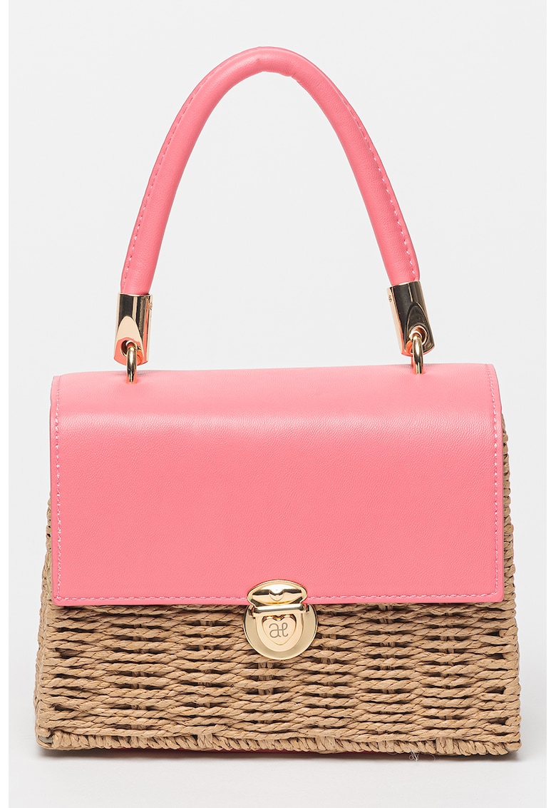 Geanta crossbody cu bareta detasabila