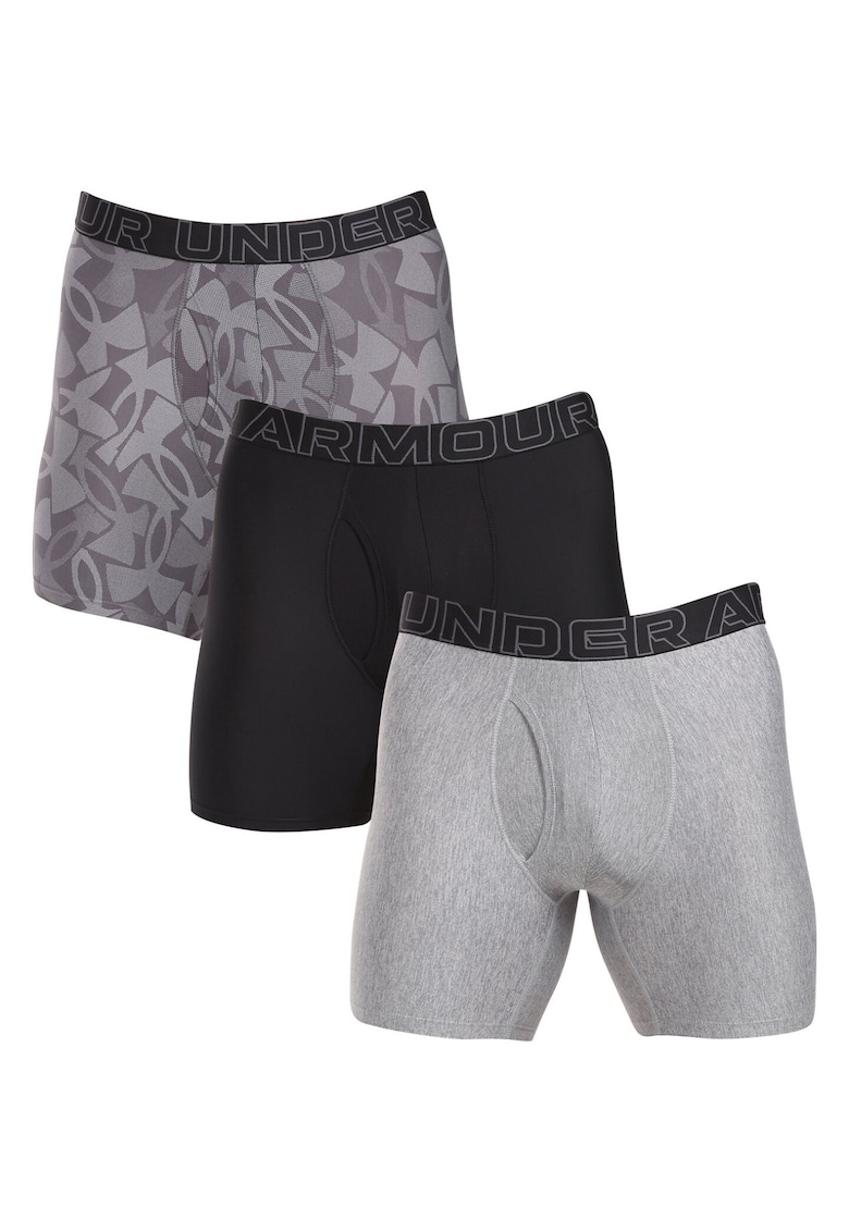 Lenjerie intima barbati 1383879 035 - Elastan - 3 perechi - Gri/Negru