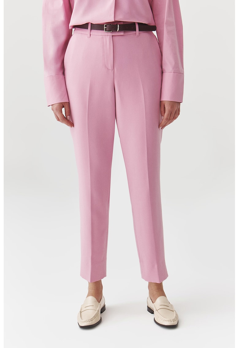 Pantaloni crop conici