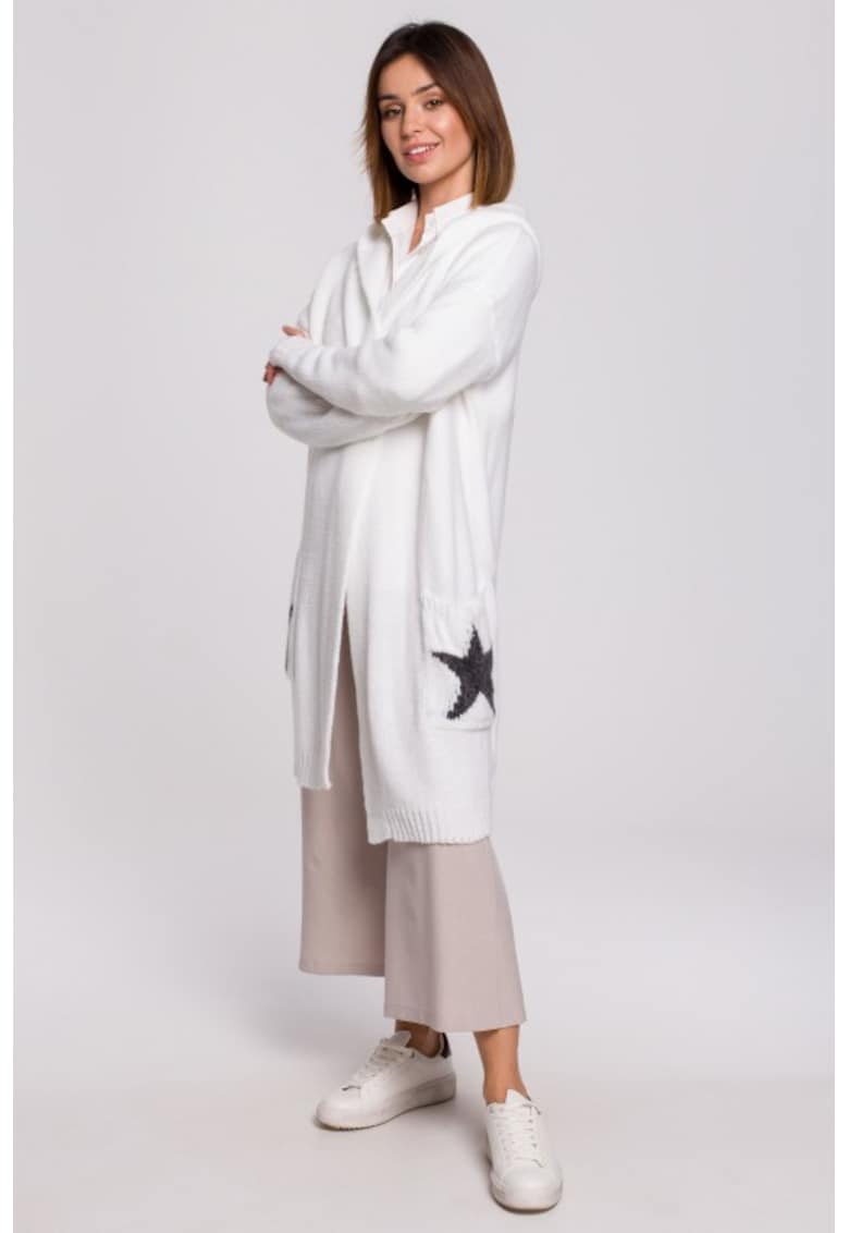 Cardigan cu motiv de stea -