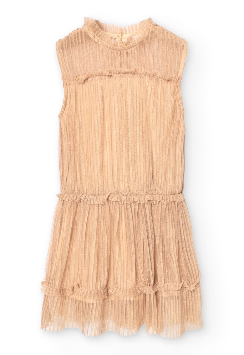 Rochie cu pliuri - fara maneci