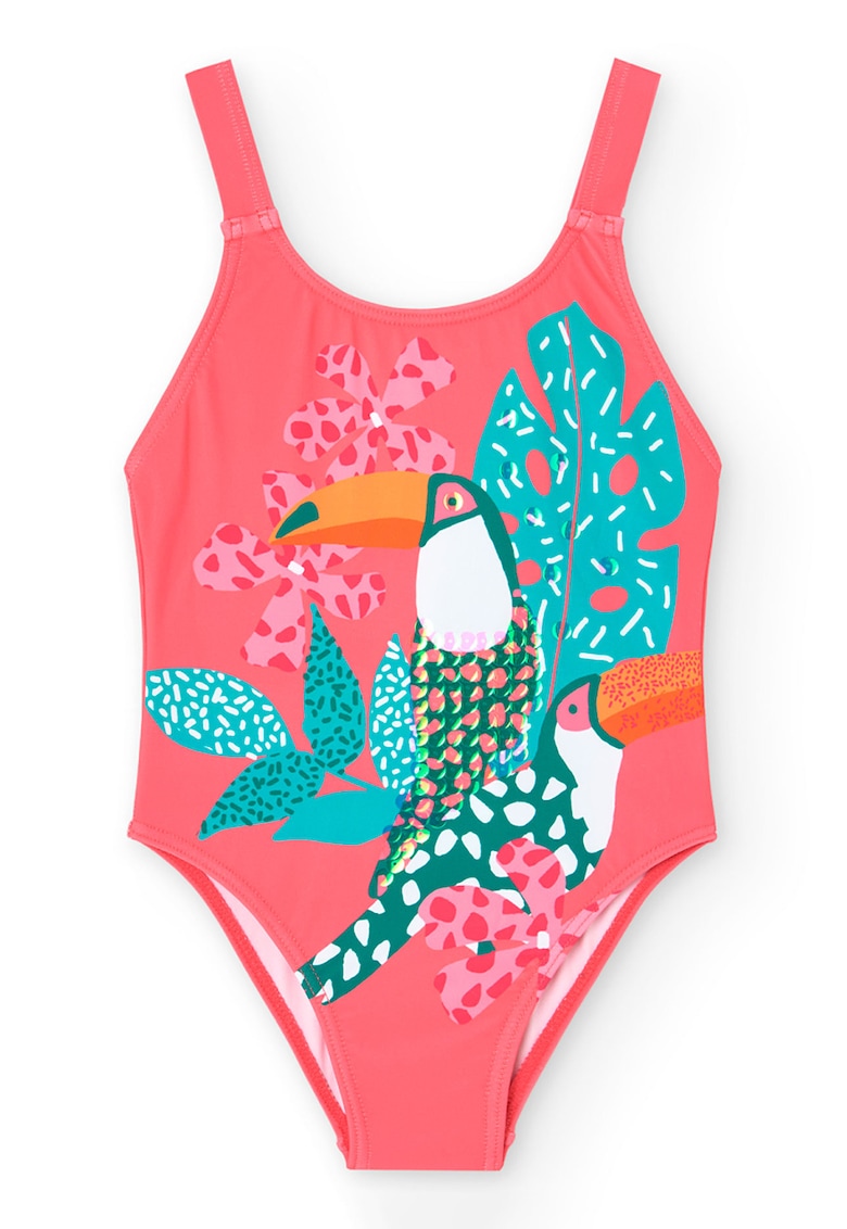 Costum de baie intreg cu imprimeu