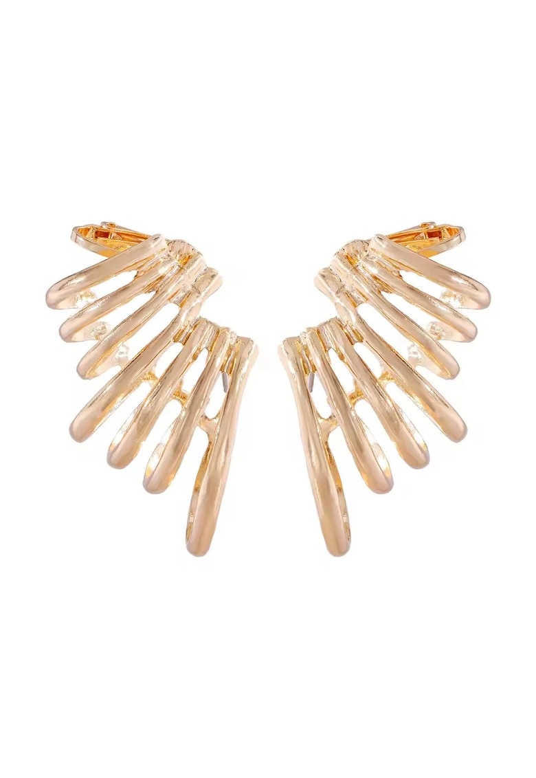 Cercei aurii - cu prindere dubla - Rosten C8