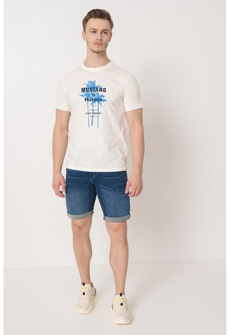 Tricou cu imprimeu frontal