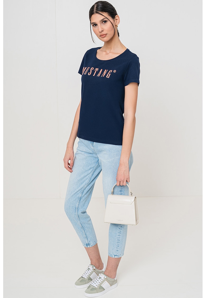 Tricou cu decolteu rotund