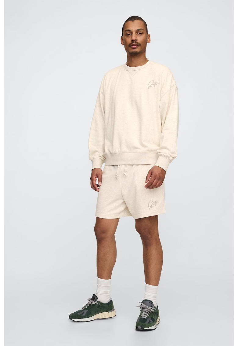 Pantaloni scurti cu detaliu logo