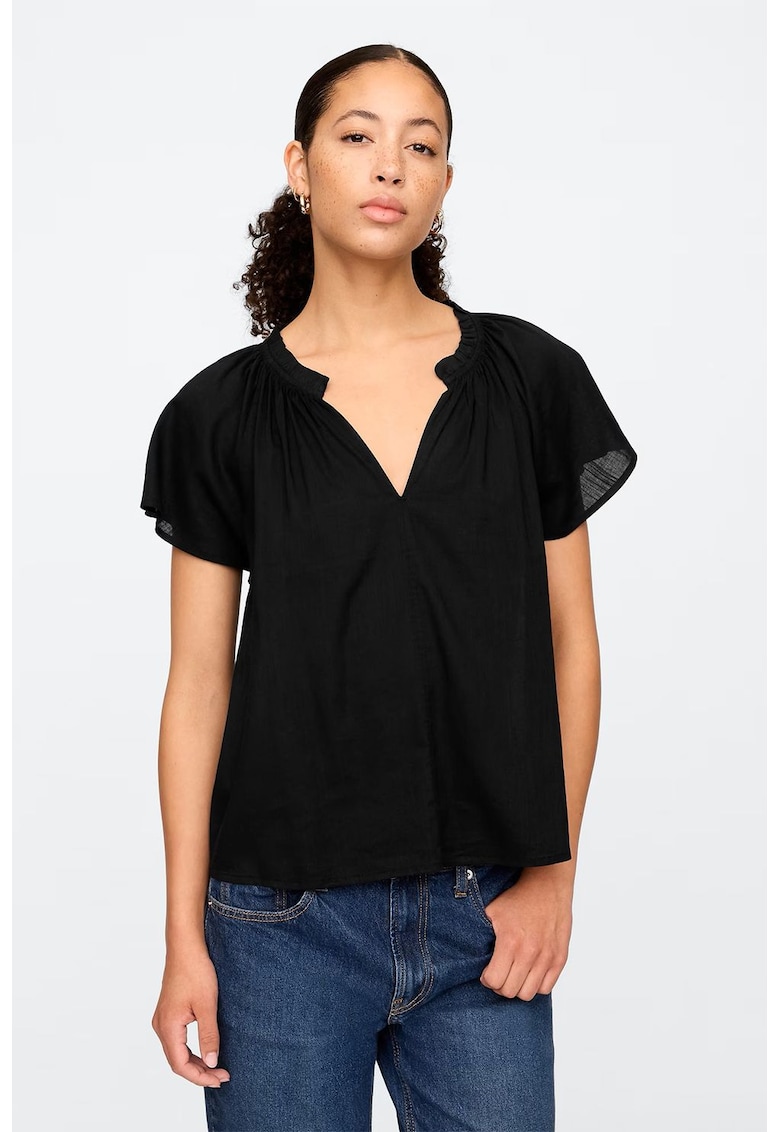 Bluza cu decolteu in V