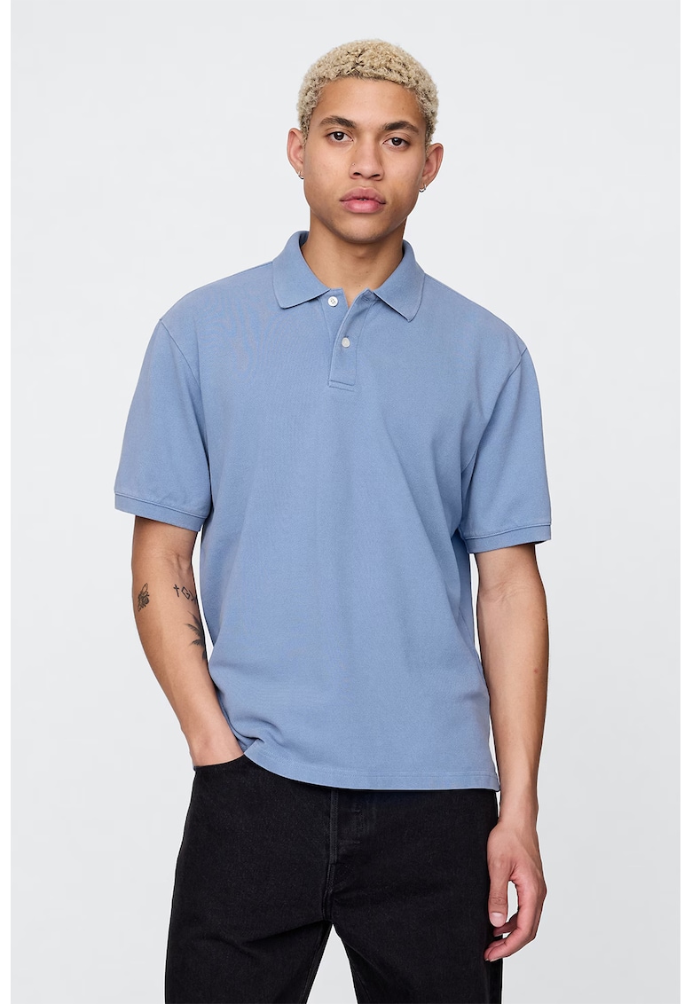 Tricou polo cu model uni