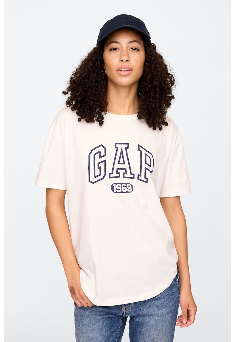 Tricou supradimensionat de bumbac organic