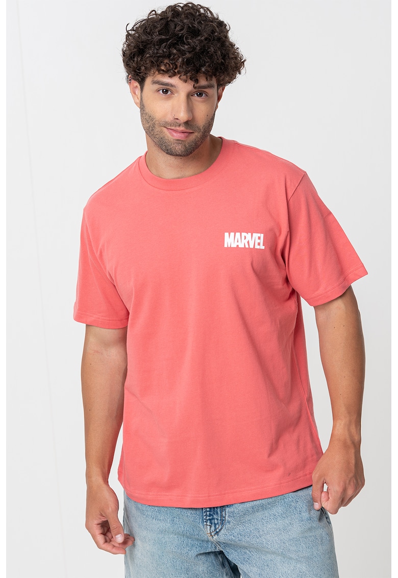 Tricou lejer cu imprimeu Marvel