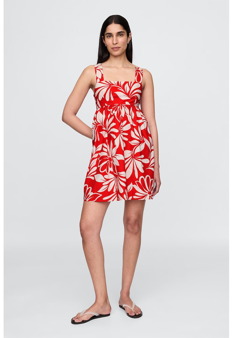 Rochie mini cu imprimeu floral