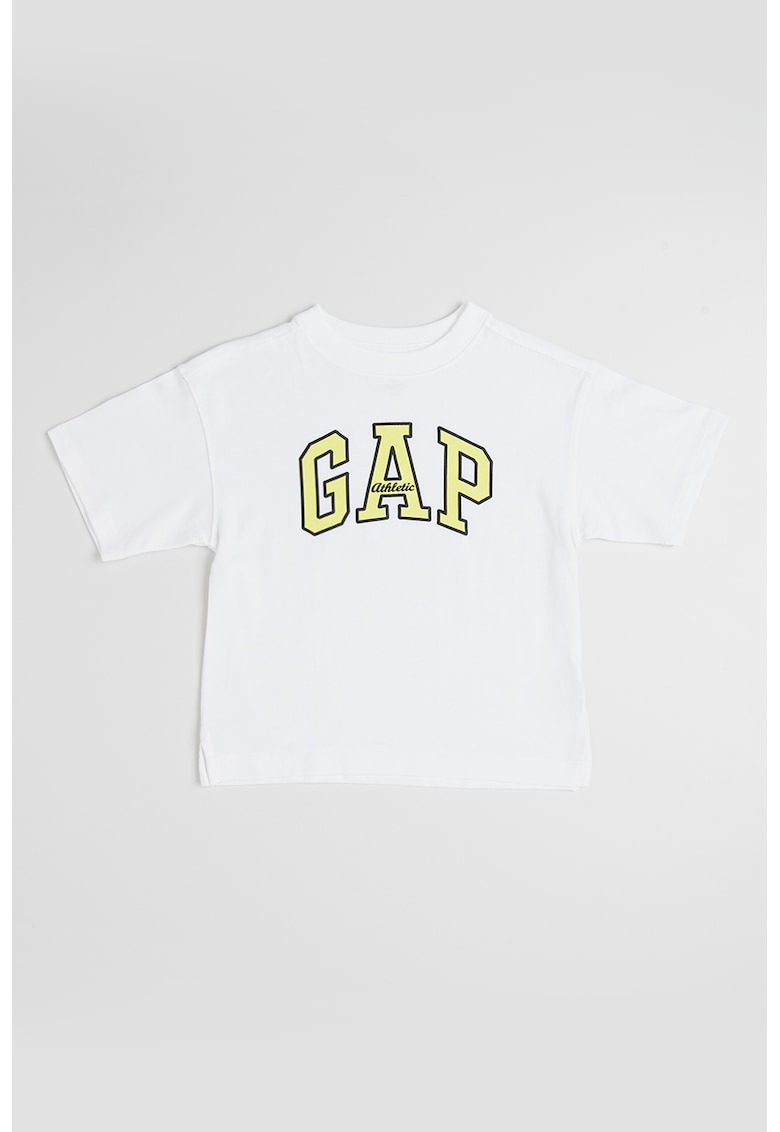 Tricou supradimensionat cu imprimeu logo