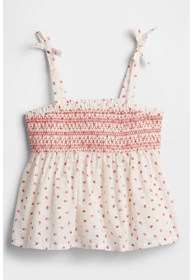 Bluza cu imprimeu cu fructe - Rosu/Verde/Alb murdar