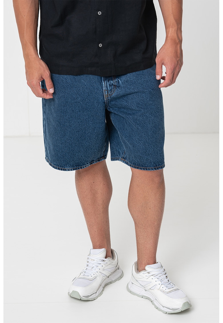 Bermude din denim cu croiala supradimensionata